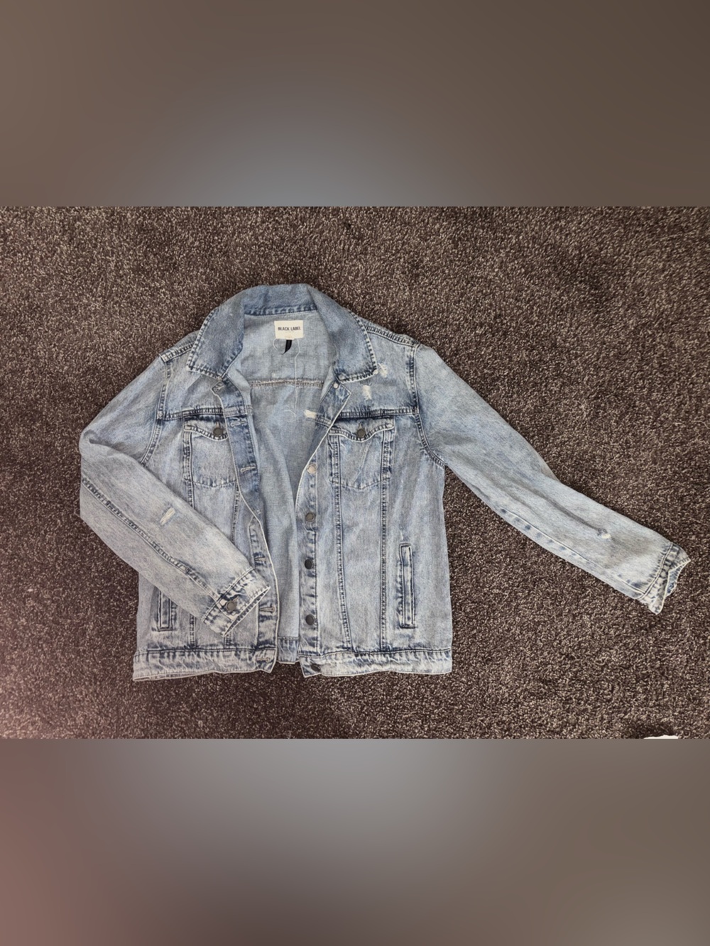 Light Blue Denim Jacket  - Classic Casual Jacket